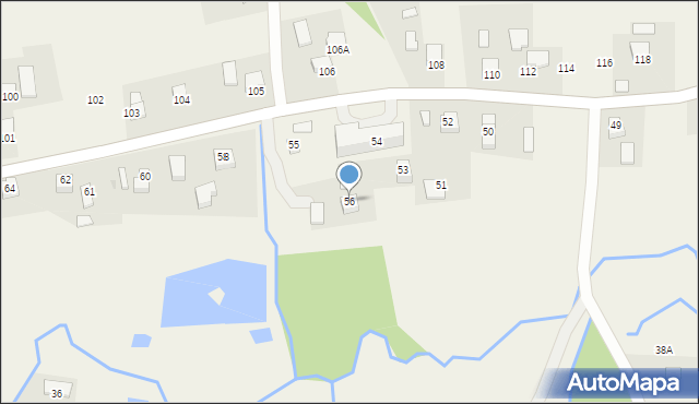 Stępina, Stępina, 56, mapa Stępina