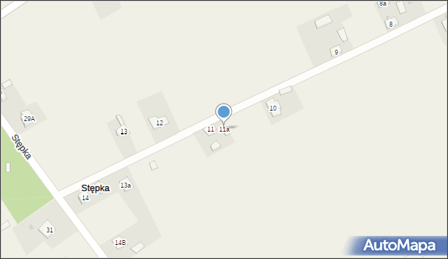 Stępka, Stępka, 11a, mapa Stępka