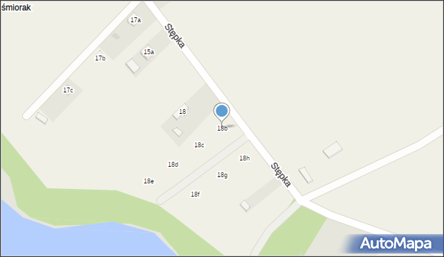 Stępka, Stępka, 18b, mapa Stępka