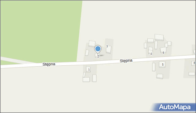 Stępna, Stępna, 2, mapa Stępna