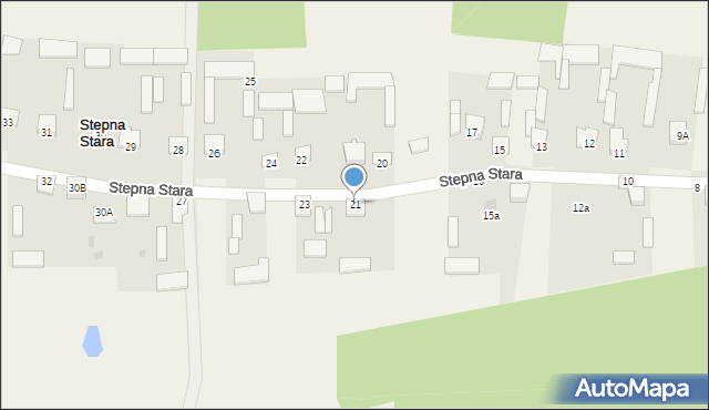 Stepna Stara, Stepna Stara, 21, mapa Stepna Stara