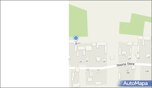 Stepna Stara, Stepna Stara, 25, mapa Stepna Stara