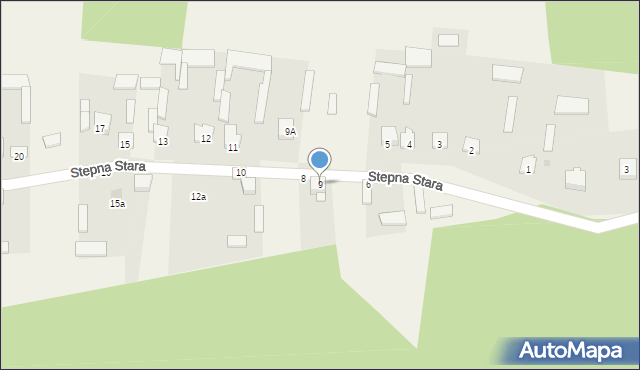 Stepna Stara, Stepna Stara, 9, mapa Stepna Stara