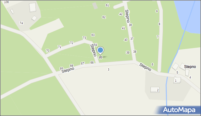 Stepno, Stepno, 65, mapa Stepno