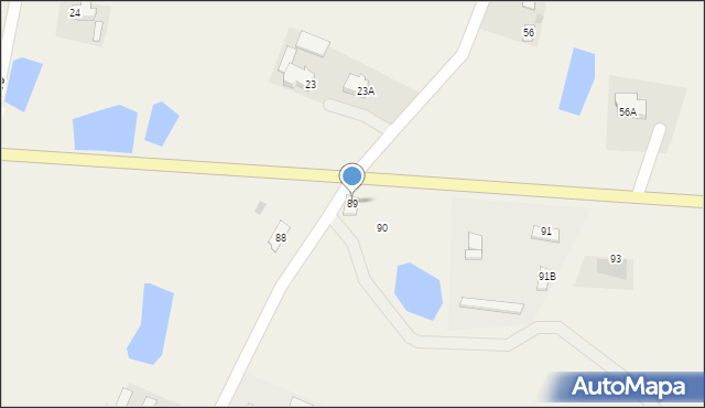 Stępowo, Stępowo, 89, mapa Stępowo