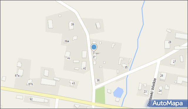 Sterławki Wielkie, Sterławki Wielkie, 37A, mapa Sterławki Wielkie