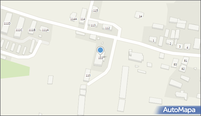 Sternalice, Sternalice, 111, mapa Sternalice