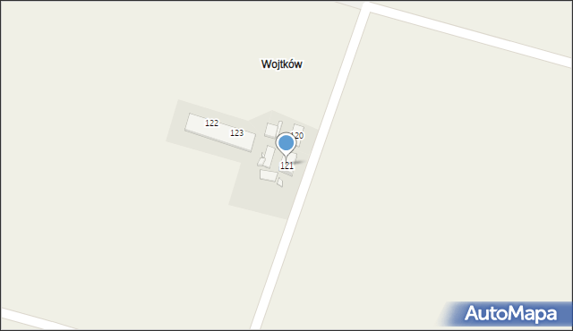 Sternalice, Sternalice, 121, mapa Sternalice