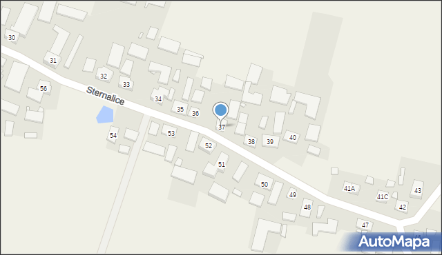 Sternalice, Sternalice, 37, mapa Sternalice