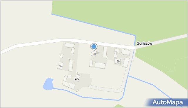 Sternalice, Sternalice, 98, mapa Sternalice