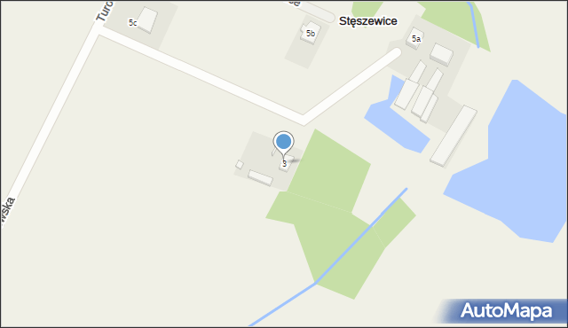 Stęszewice, Stęszewice, 3, mapa Stęszewice