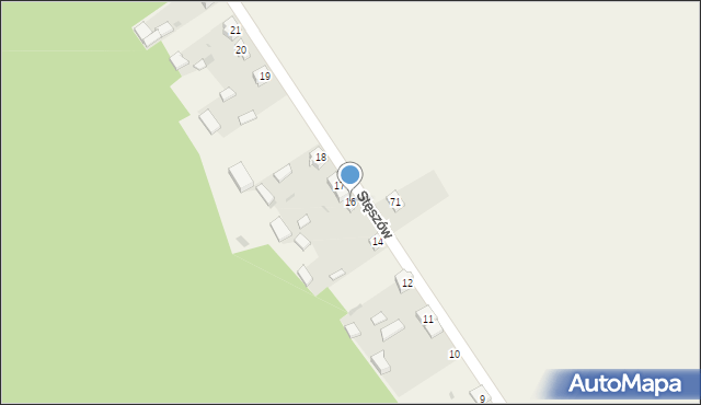 Stęszów, Stęszów, 16, mapa Stęszów