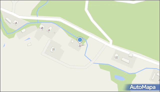 Stężnica, Stężnica, 21, mapa Stężnica