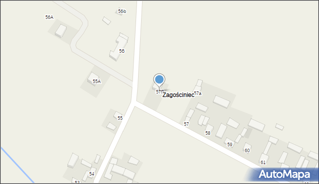 Stobiec, Stobiec, 57B, mapa Stobiec