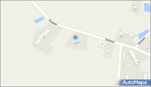 Stobiec, Stobiec, 17C, mapa Stobiec