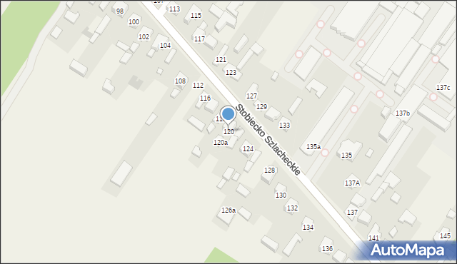Stobiecko Szlacheckie, Stobiecko Szlacheckie, 120, mapa Stobiecko Szlacheckie