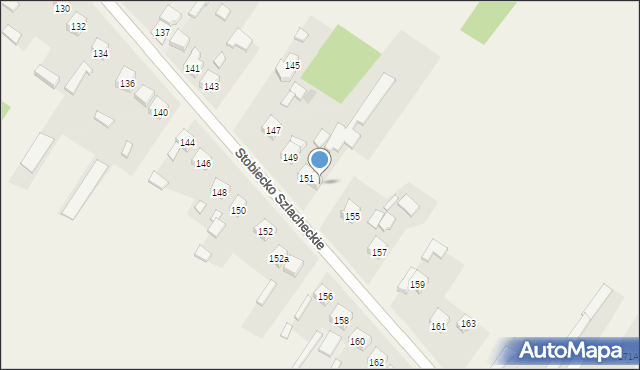 Stobiecko Szlacheckie, Stobiecko Szlacheckie, 153, mapa Stobiecko Szlacheckie