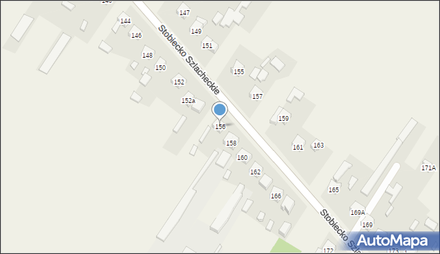 Stobiecko Szlacheckie, Stobiecko Szlacheckie, 156, mapa Stobiecko Szlacheckie