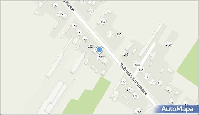 Stobiecko Szlacheckie, Stobiecko Szlacheckie, 166, mapa Stobiecko Szlacheckie