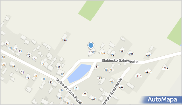 Stobiecko Szlacheckie, Stobiecko Szlacheckie, 179, mapa Stobiecko Szlacheckie