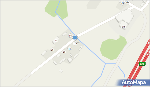 Stobiecko Szlacheckie, Stobiecko Szlacheckie, 17a, mapa Stobiecko Szlacheckie