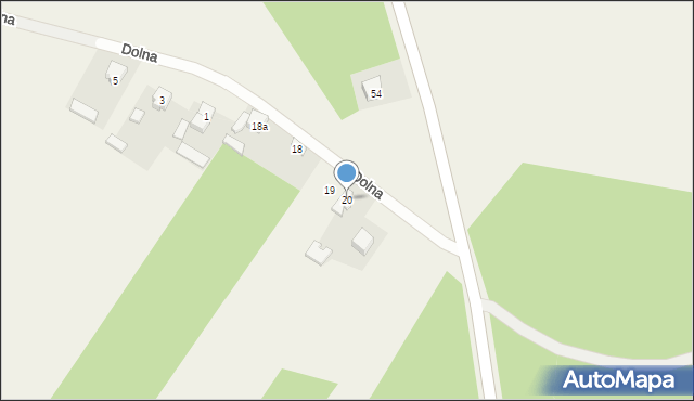 Stobiecko Szlacheckie, Stobiecko Szlacheckie, 20, mapa Stobiecko Szlacheckie