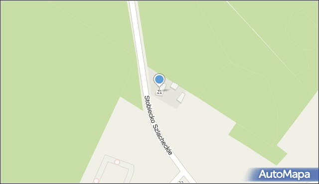 Stobiecko Szlacheckie, Stobiecko Szlacheckie, 21, mapa Stobiecko Szlacheckie