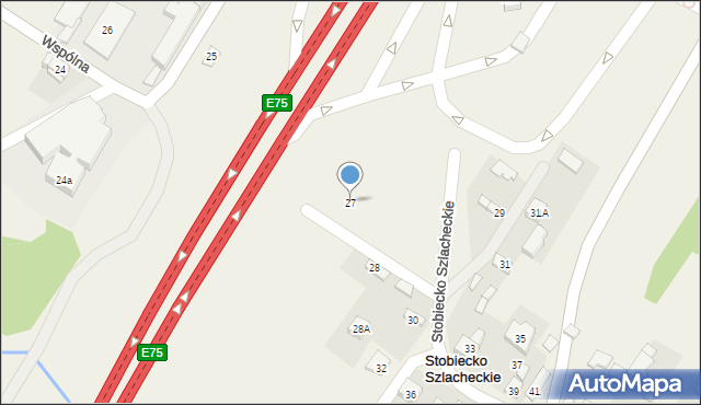 Stobiecko Szlacheckie, Stobiecko Szlacheckie, 27, mapa Stobiecko Szlacheckie