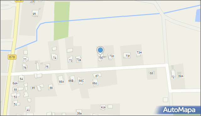 Stobierna, Stobierna, 73C, mapa Stobierna