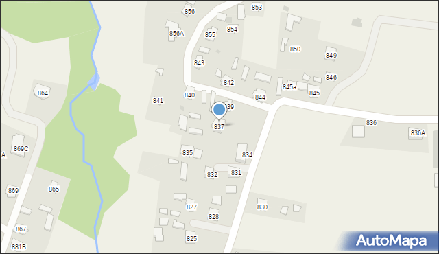 Stobierna, Stobierna, 837, mapa Stobierna