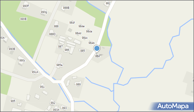 Stobierna, Stobierna, 984, mapa Stobierna