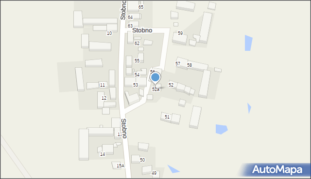 Stobno, Stobno, 52a, mapa Stobno