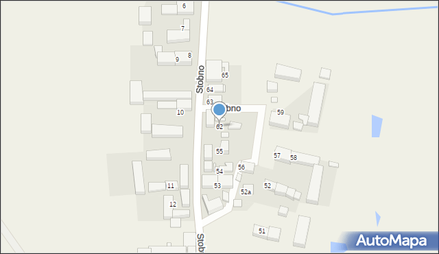 Stobno, Stobno, 62, mapa Stobno