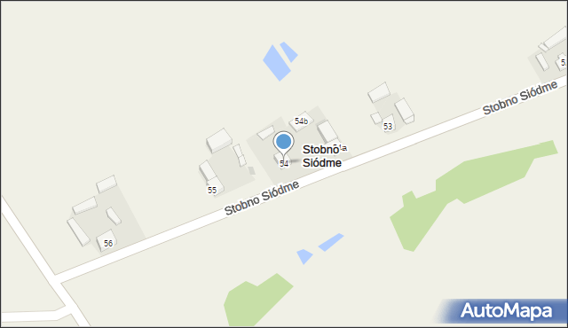 Stobno, Stobno, 54, mapa Stobno