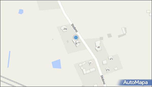 Stobno, Stobno, 26, mapa Stobno