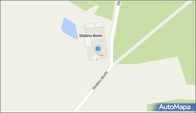 Stobno-Borki, Stobno-Borki, 2a, mapa Stobno-Borki