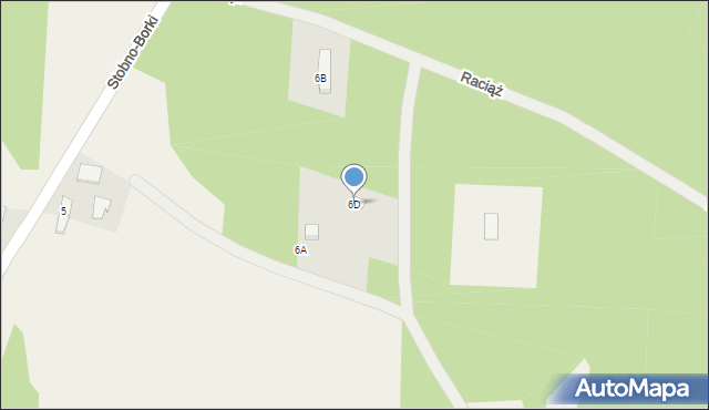 Stobno-Borki, Stobno-Borki, 6D, mapa Stobno-Borki