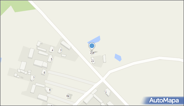 Stobno Siódme, Stobno Siódme, 21a, mapa Stobno Siódme