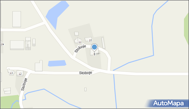 Stoboje, Stoboje, 9, mapa Stoboje