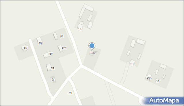 Stoczek-Kolonia, Stoczek-Kolonia, 12a, mapa Stoczek-Kolonia