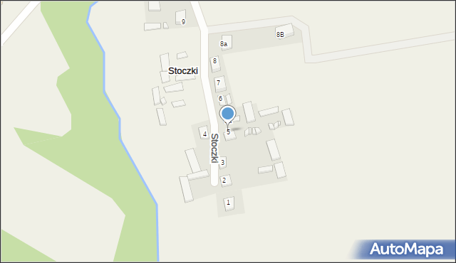 Stoczki, Stoczki, 5, mapa Stoczki