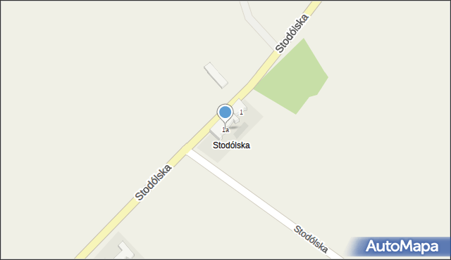 Stodólska, Stodólska, 1a, mapa Stodólska