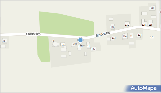 Stodolsko, Stodolsko, 10B, mapa Stodolsko