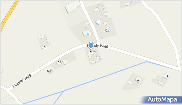 Stodoły-Kolonie, Stodoły-Kolonie, 51, mapa Stodoły-Kolonie