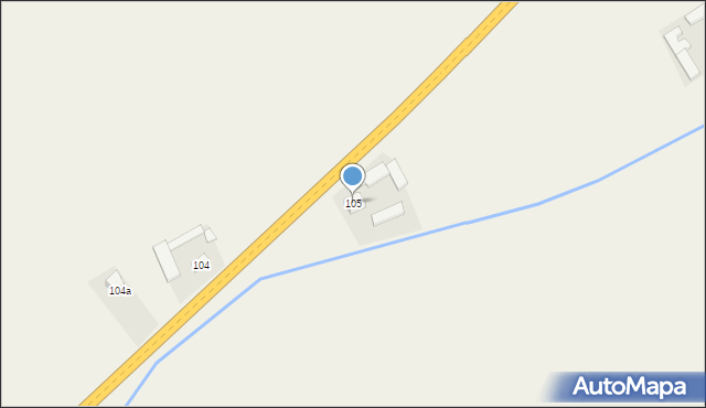 Stodoły-Wieś, Stodoły-Wieś, 105, mapa Stodoły-Wieś