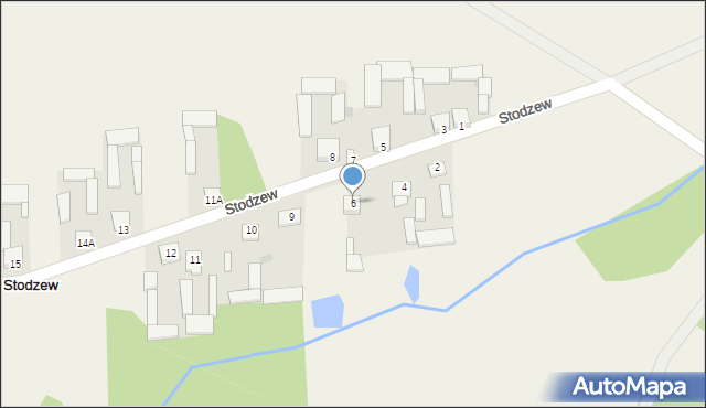 Stodzew, Stodzew, 6, mapa Stodzew