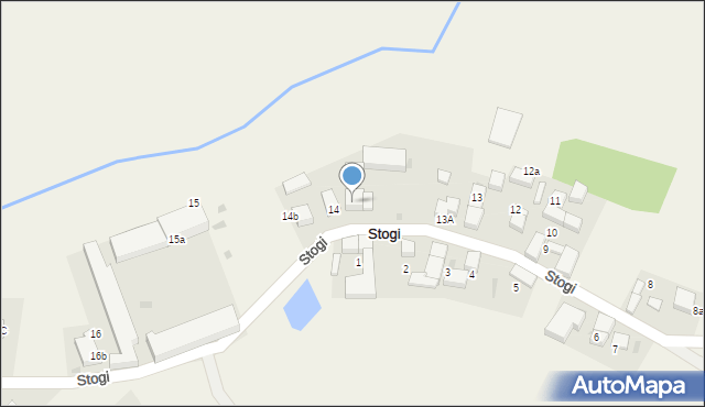 Stogi, Stogi, 14a, mapa Stogi