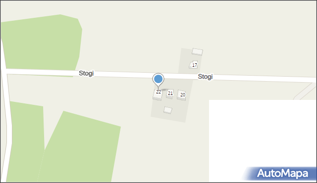 Stogi, Stogi, 22, mapa Stogi