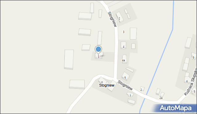 Stogniew, Stogniew, 1, mapa Stogniew