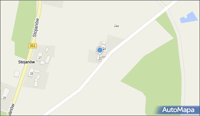 Stojanów, Stojanów, 23, mapa Stojanów